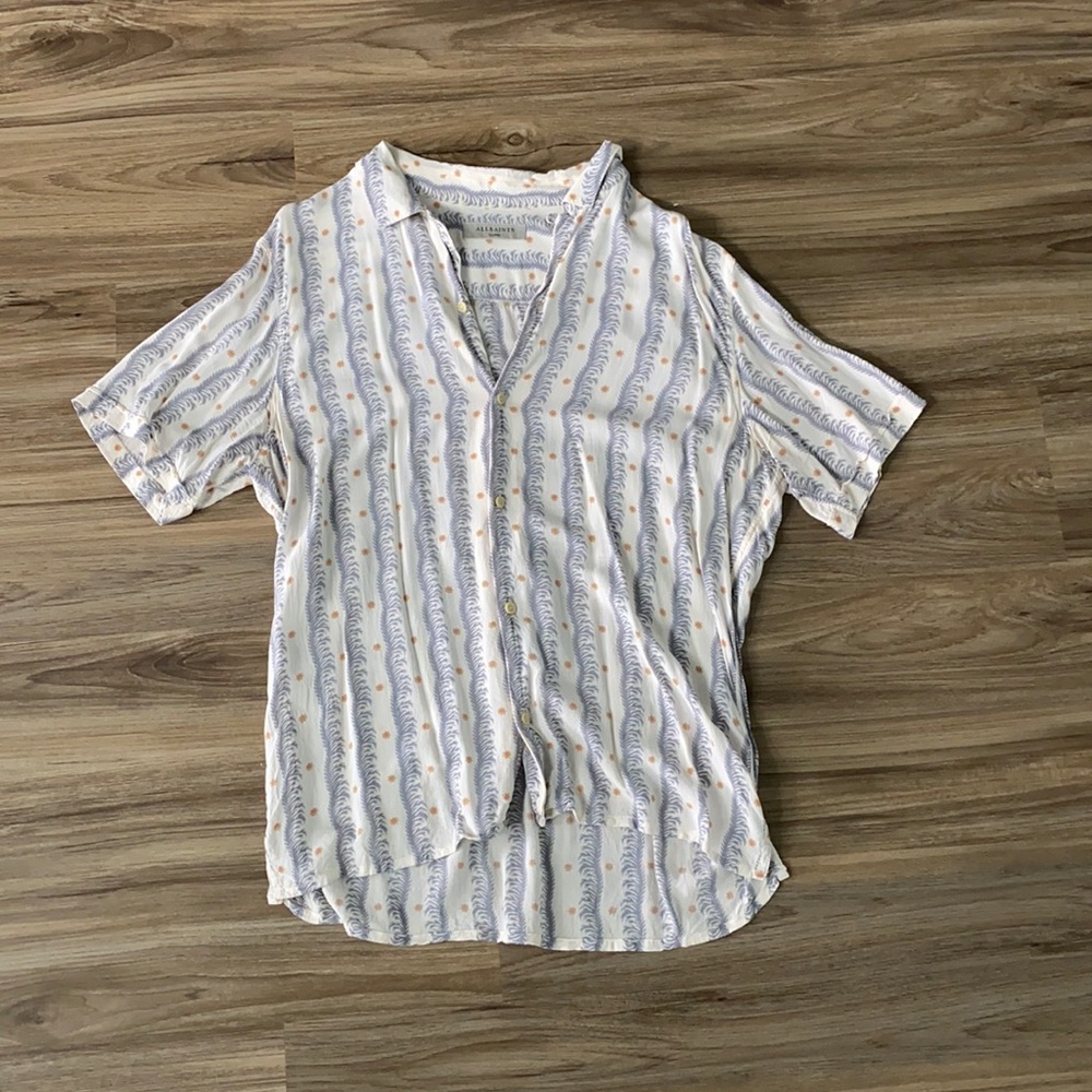 All Saints button down shirt